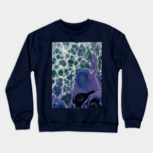 Lace, Moss and Violet Crewneck Sweatshirt